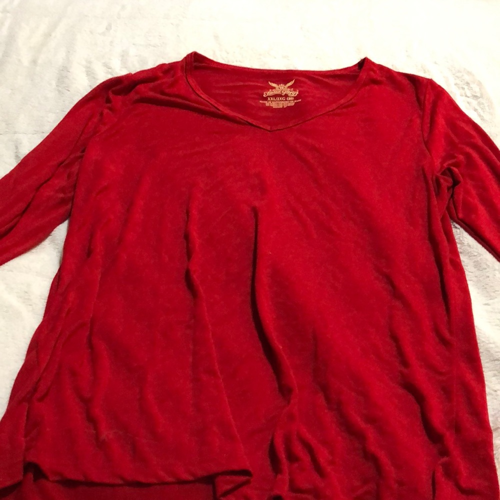 Red tee shirt